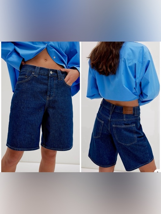 Free People Pants - NWT Free People We The Free Montana Shorts dark rinse denim blue 25, 27, 29, 31